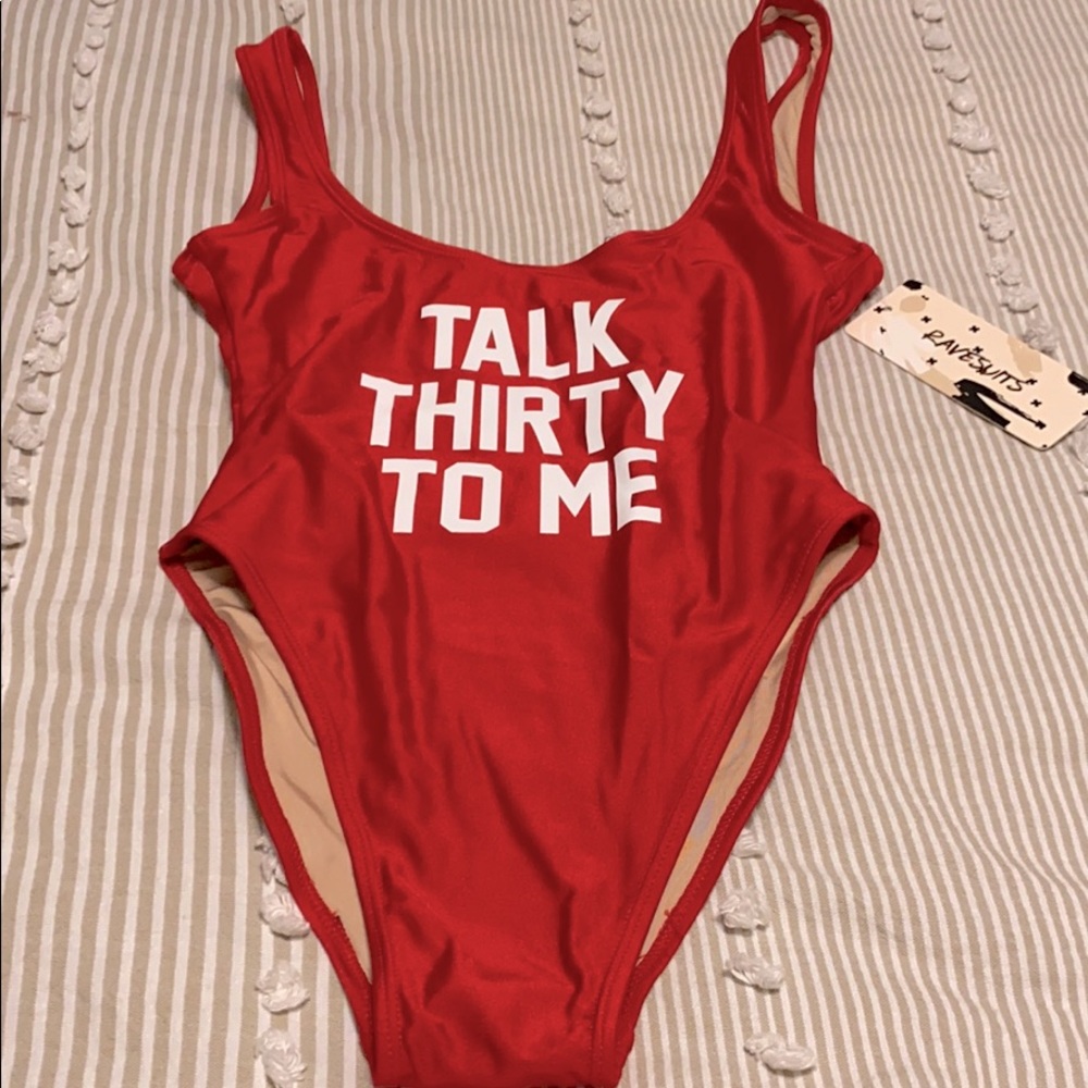 NWT Ravesuit Talk 30 to me one piece